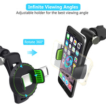 Load image into Gallery viewer, 360 Degree Rotatable Car Cell Phone Support Air Outlet Phone Car Phone Holder For 50-80mm Width Mobile Phone Stand