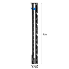 Load image into Gallery viewer, Sliding Gauge Sewing Measuring Tool Aluminum Quilting Ruler Hemming Measuring with Sliding Marker for Knitting Crafting Sewing Beginner