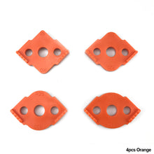 Load image into Gallery viewer, 4PCS Woodworking Router Corner Radius Templates Jig R5 to R40 ABS R Angle Routing Curved Corner Milling Circular Radian High Hardness Tool