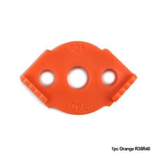 Load image into Gallery viewer, 4PCS Woodworking Router Corner Radius Templates Jig R5 to R40 ABS R Angle Routing Curved Corner Milling Circular Radian High Hardness Tool