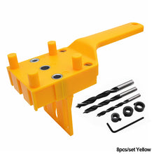 Load image into Gallery viewer, Woodworking Punch Locator Handheld Drill Bit Hole Puncher 6/8/10mm For Cross Dowel Drill Jig Carpenter Job Tool Hand Tools