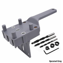 Load image into Gallery viewer, Woodworking Punch Locator Handheld Drill Bit Hole Puncher 6/8/10mm For Cross Dowel Drill Jig Carpenter Job Tool Hand Tools