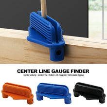 Load image into Gallery viewer, Center line Gauge Finder Marking Gauge Scribers Centerline Alignment Gauges Wooden Mark Marker Locator Carpenter Woodworking Tools