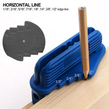 Load image into Gallery viewer, Center line Gauge Finder Marking Gauge Scribers Centerline Alignment Gauges Wooden Mark Marker Locator Carpenter Woodworking Tools
