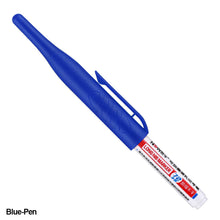 Load image into Gallery viewer, 32mm Long Head Marker Multi-purpose Woodworking Decoration Deep Hole Marker Pen Red/Black/Blue/Green Ink