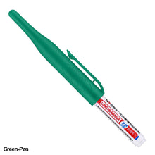 Load image into Gallery viewer, 32mm Long Head Marker Multi-purpose Woodworking Decoration Deep Hole Marker Pen Red/Black/Blue/Green Ink