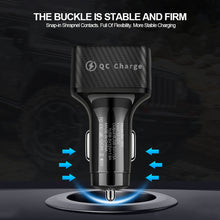 Load image into Gallery viewer, 75W 15A 6USB Car Charger Fast Charging Phone Adapter Car For Phone Car Quick Charge
