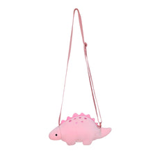 Load image into Gallery viewer, Metoo Animal Satchel with Strap Plush Doll Dinosaur Toys Cute Stuffed Animals for Girls Boys Baby Kid School Bag in Kindergarten