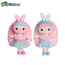 Load image into Gallery viewer, Metoo Plush Backpack with Strap Doll Toys Cute Stuffed Toy for Girls Baby Kid School Shoulder Bag in Kindergarten