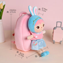Load image into Gallery viewer, Metoo Plush Backpack with Strap Doll Toys Cute Stuffed Toy for Girls Baby Kid School Shoulder Bag in Kindergarten