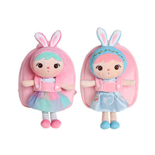 Load image into Gallery viewer, Metoo Plush Backpack with Strap Doll Toys Cute Stuffed Toy for Girls Baby Kid School Shoulder Bag in Kindergarten