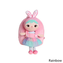 Load image into Gallery viewer, Metoo Plush Backpack with Strap Doll Toys Cute Stuffed Toy for Girls Baby Kid School Shoulder Bag in Kindergarten