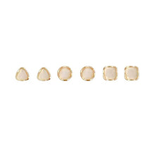 Load image into Gallery viewer, Simple Retro Opal Earrings Geometric Alloy Ear Studs Exquisite Small Earrings Jewelry for Women