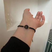 Load image into Gallery viewer, Simple Temperamental Obsidian Couple Bracelet Hand-woven Crystal Bracelet Hand Jewelry for Women Men