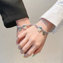 Load image into Gallery viewer, 1 Pair Cartoon Astronaut Couple Bracelets Adjustable Braided Magnetic Couple Bracelets Women Men Hand Jewelry