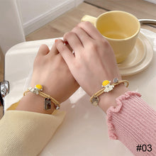 Load image into Gallery viewer, 1 Pair Cartoon Astronaut Couple Bracelets Adjustable Braided Magnetic Couple Bracelets Women Men Hand Jewelry