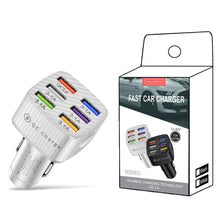 Load image into Gallery viewer, Car Charger Quick Charge 3.0 15A 6 Ports USB Charger For iPhone 13 12 Pro Samsung Xiaomi Huawei Mobile Phone Charger