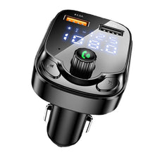 Load image into Gallery viewer, Digital 5.0 Bluetooth Car Charger FM Transmitter 3.1A Fast Charger Car Audio Bluetooth Receiver Dual USB Car Adapter MP3 Player