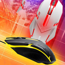 Load image into Gallery viewer, Backlight Wired Gaming Mouse 1000 DPI RGB Light Computer Mouse Gamer Mice Ergonomic Design USB Gaming Mice For PC Laptop