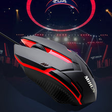 Load image into Gallery viewer, Backlight Wired Gaming Mouse 1000 DPI RGB Light Computer Mouse Gamer Mice Ergonomic Design USB Gaming Mice For PC Laptop