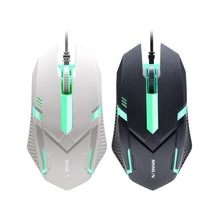 Load image into Gallery viewer, Backlight Wired Gaming Mouse 1000 DPI RGB Light Computer Mouse Gamer Mice Ergonomic Design USB Gaming Mice For PC Laptop
