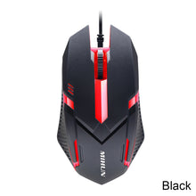 Load image into Gallery viewer, Backlight Wired Gaming Mouse 1000 DPI RGB Light Computer Mouse Gamer Mice Ergonomic Design USB Gaming Mice For PC Laptop