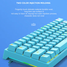 Load image into Gallery viewer, K620 Mini Gaming Mechanical Keyboard 61 Keys RGB Hotswap Type-C Wired Gaming Keyboard PBT Keycaps 60% Ergonomics Keyboards