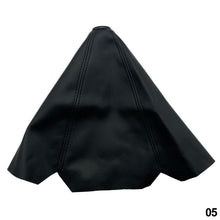 Load image into Gallery viewer, Universal Car Gear Shift Collars Carbon Fiber Auto Car Manual Stick Shifter Knob Gear Shift Boot PU Leather Cover Gaiter