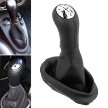 Load image into Gallery viewer, 5-Speed Gear Shift Knob Shifter Boot Collars Lever Stick Gaiter Boot Cover Interior Part For Renault Clio 2 II Megane 2 II Kangoo