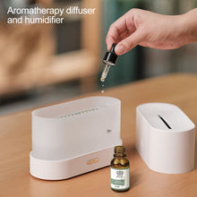 Load image into Gallery viewer, 180ML Simulation Flame Ultrasonic Air Humidifier USB Essential Oil Diffuser Home Office Air Freshener Fragrance Sooth Sleep Atomizer