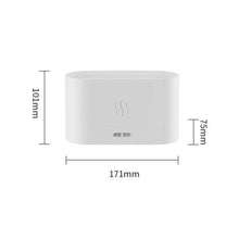 Load image into Gallery viewer, 180ML Simulation Flame Ultrasonic Air Humidifier USB Essential Oil Diffuser Home Office Air Freshener Fragrance Sooth Sleep Atomizer