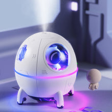 Load image into Gallery viewer, Astronaut Air Humidifier 220ml Electric Ultrasonic Aroma Essential Oil Diffuser Colorful LED Light USB Mist Sprayer Gifts