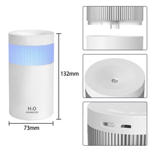 Load image into Gallery viewer, Air Humidifier USB Charged Wireless Aroma Diffuser 300ML Ultrasonic Cool Mist Maker Fogger LED Essential Oil Diffuser For Home