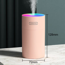 Load image into Gallery viewer, Portable Electric Air Humidifier Aroma Oil Diffuser USB Cool Mist Sprayer with Colorful Night Light for Home Car