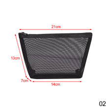 Load image into Gallery viewer, 1PC Black Women Men Necessary Cosmetic Bag Transparent Travel Organizer Fashion Small Large Black Toiletry Bags Makeup