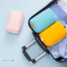 Load image into Gallery viewer, Women Travel Cosmetic Bag Waterproof Pu Cute Candy Colors Woman Makeup Bags Portable Toiletry Storage Bag Organizer Box