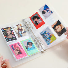 Load image into Gallery viewer, A5 Kpop Binder Photocards Holder Ins Polaroid Album Book Album Heart Photo Card Album Student School Stationery