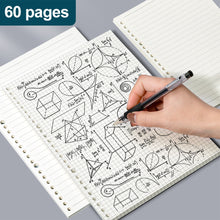 Load image into Gallery viewer, A5 A4 B5 Loose Leaf Notebook Refill Spiral Binder Inner Page Weekly Monthly To Do Line Dot Grid Inside Paper Stationery