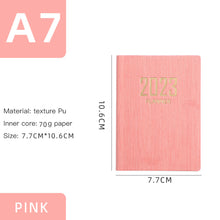 Load image into Gallery viewer, 2023 A7 Mini Notebook 365 Days Portable Pocket Notepad Daily Weekly Agenda Planner Notebooks Stationery Office School Supplies