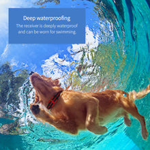 Load image into Gallery viewer, Electric Dog Training Collar Waterproof Pet Remote Control Anti Barking Device Rechargeable 500m with Shock Vibration Sound Flashlight