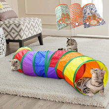 Load image into Gallery viewer, Pet Cat Tunnel Toys Foldable Pet Kitty Training Interactive Fun Toy For Cats Rabbit Small Animal Play Tunnel Tube