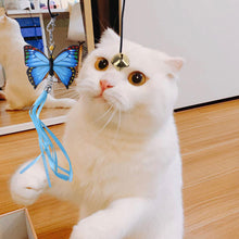 Load image into Gallery viewer, Interactive Cat Toy Hanging Clip Plush Simulation Mouse Retractable Door Hanging Elastic Funny Cats Stick Teaser Toys Pet Supplies