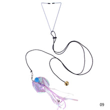 Load image into Gallery viewer, Interactive Cat Toy Hanging Clip Plush Simulation Mouse Retractable Door Hanging Elastic Funny Cats Stick Teaser Toys Pet Supplies