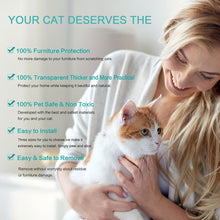 Load image into Gallery viewer, 2PCS Cat Scratch Furniture Protector Couch Guard Sofa Protector Cat Scratch Repellent Pad for Furniture Anti-Scratch Training Tape for Cat