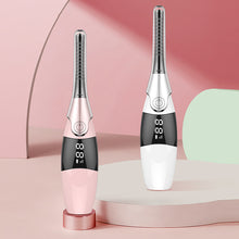 Load image into Gallery viewer, Electric Digital Display USB Charging Intelligent Heated Eyelash Curler Two-speed Temperature Control Lasting Shaping Tool