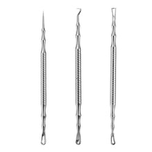 Load image into Gallery viewer, Stainless Steel Acne Needle Acne Squeezing Tool Double Ended Acne Needle Black Headed Needle Cell Acne Needle