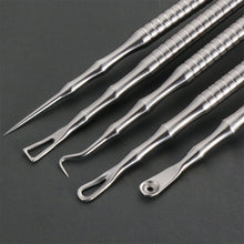 Load image into Gallery viewer, Stainless Steel Acne Needle Acne Squeezing Tool Double Ended Acne Needle Black Headed Needle Cell Acne Needle