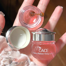 Load image into Gallery viewer, Pink Cherry Honey Nourishing Lip Gloss Moisturizing Lip Balm Anti-cracking Anti-wrinkle Lip Oil Peach Sleeping Lip Repair Care
