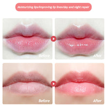 Load image into Gallery viewer, Pink Cherry Honey Nourishing Lip Gloss Moisturizing Lip Balm Anti-cracking Anti-wrinkle Lip Oil Peach Sleeping Lip Repair Care