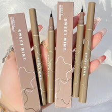 Load image into Gallery viewer, Waterproof Slim Eyeliner Liquid Pen Durable Sweat Resistant Black Brown Sleeping Silkworm Pen Color Makeup Cosmetics